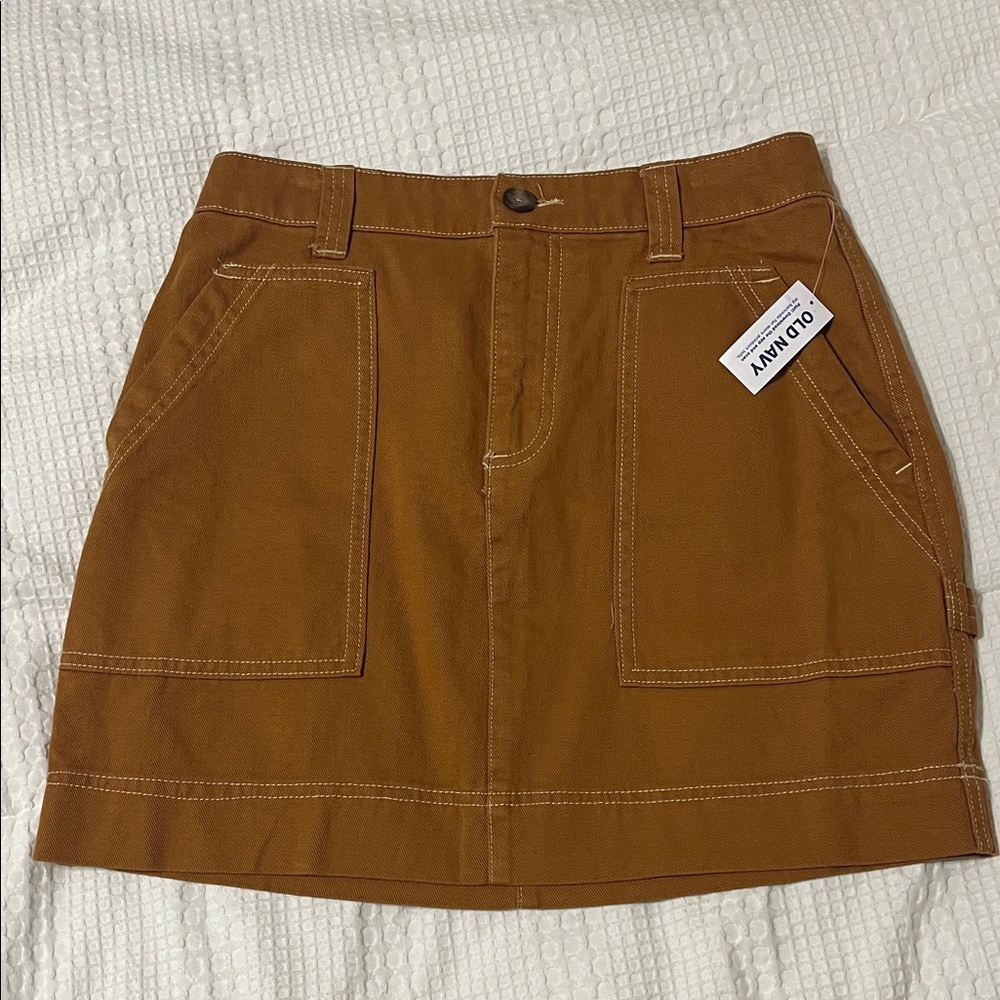 NWT!!! Old Navy Women's Brown Mini Skirt